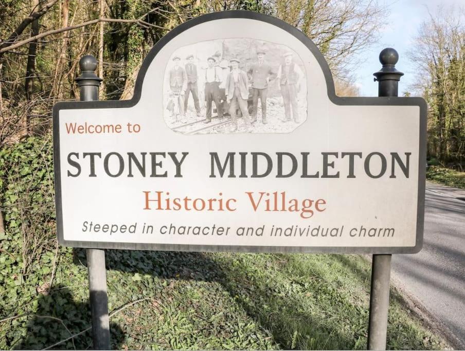 Stony Middleton Babbling Brook Cottage מראה חיצוני תמונה